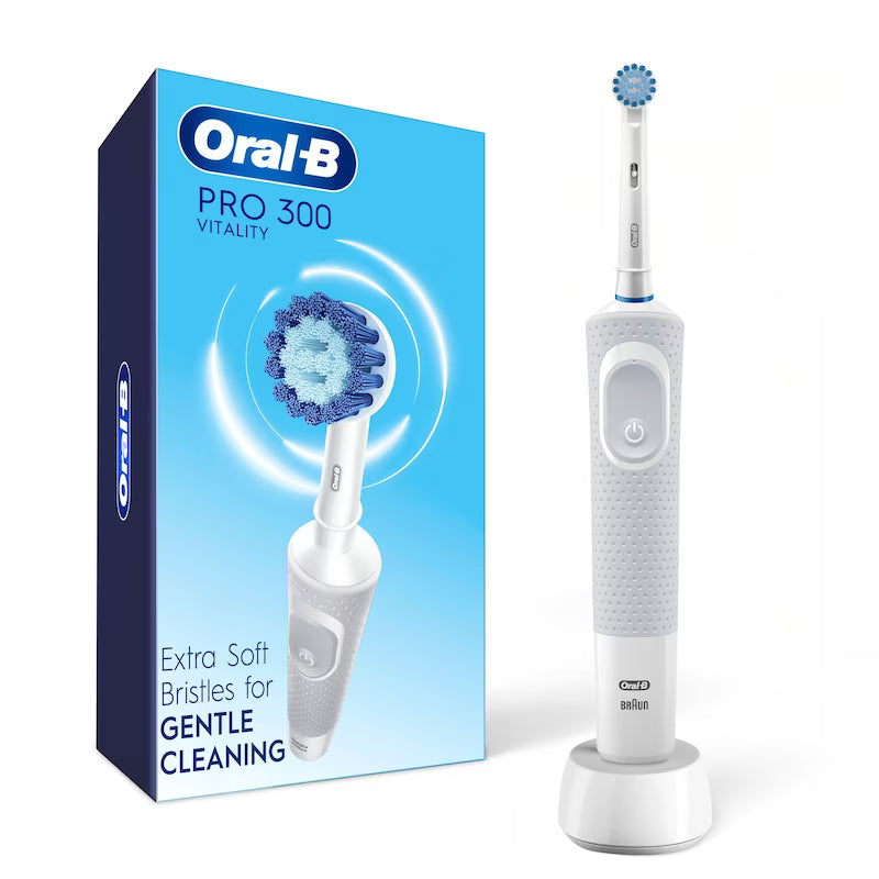 ORAL B PRO 300 TOOTHBRUSH SENSITIVE RECHARGEABLE