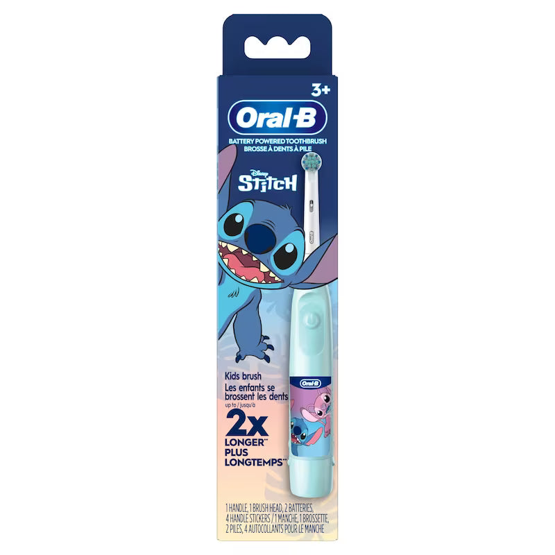 ORAL B KID TOOTHBRUSH BATTERY POWER STITCH