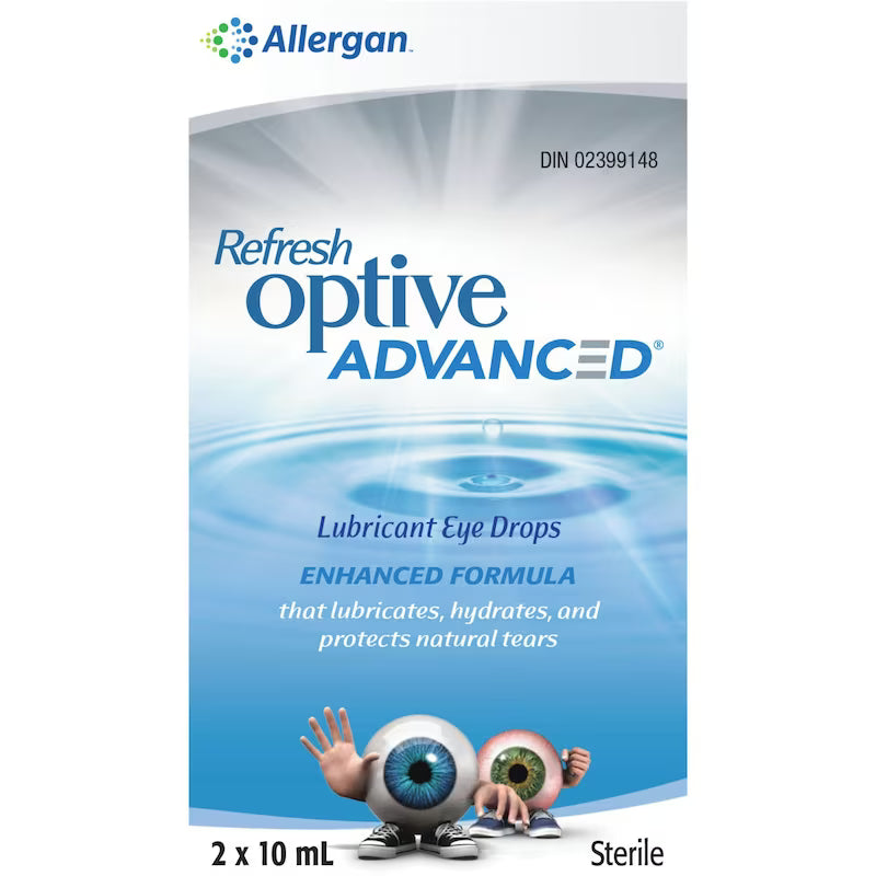 REFRESH OPTIVE ADVANCED 2X10ML SOLUTION