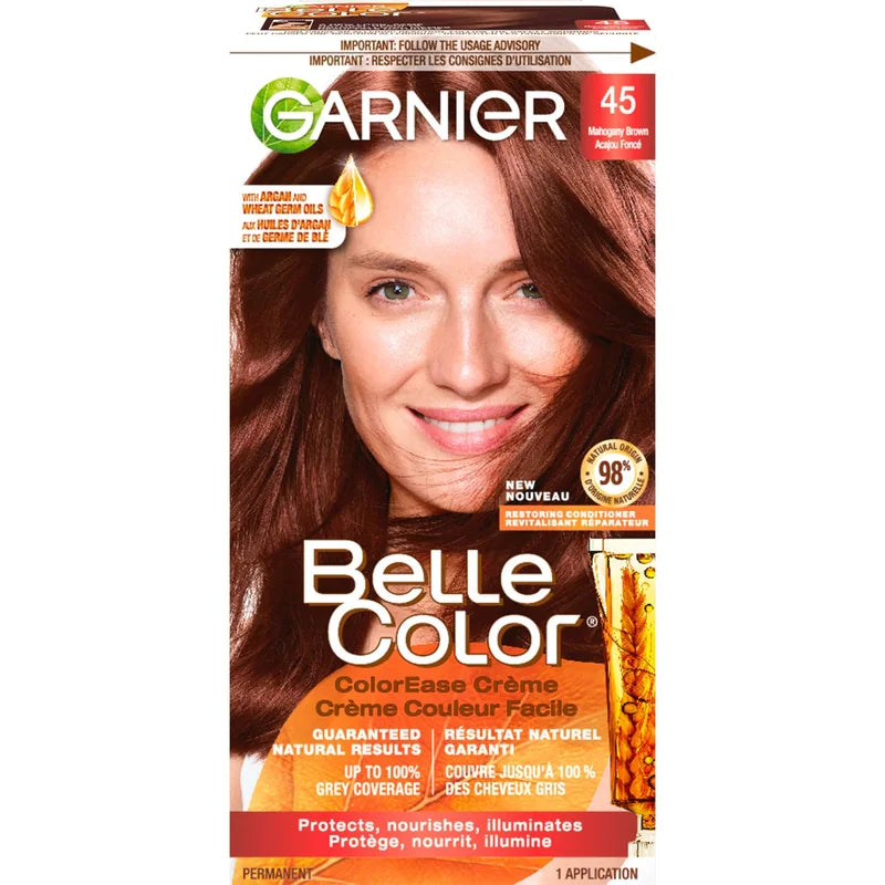 BELLE COLOR #45 MAHOGANY BROWN 57ML