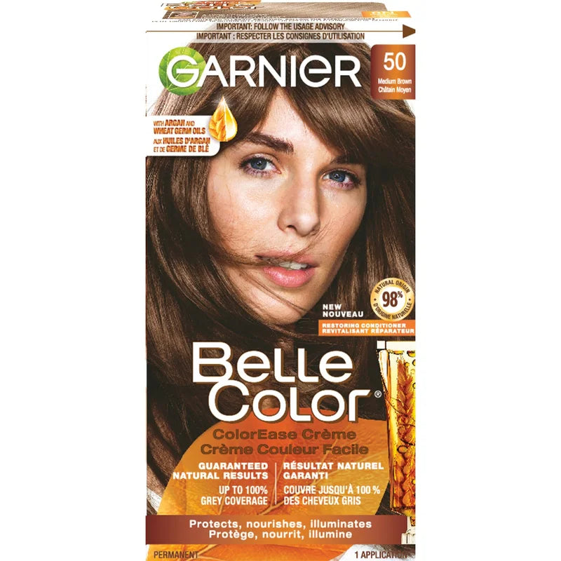 BELLE COLOR #50 MEDIUM BROWN 57ML