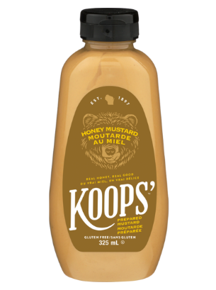 Koops Prepared Mustard Honey Mustard 325ML