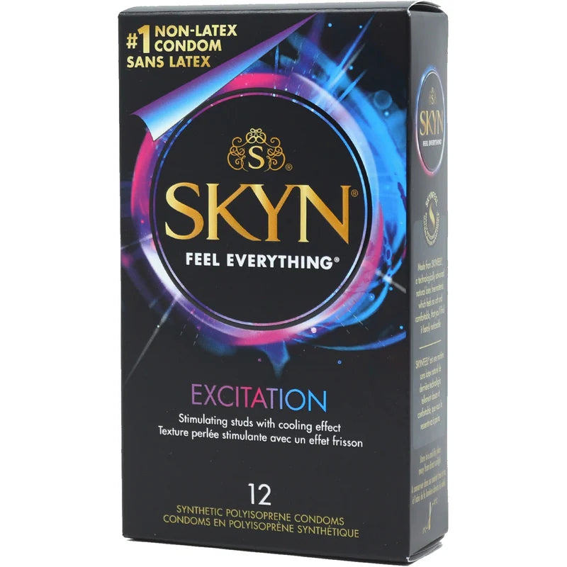 LIFESTYLES SKYN EXCITATION CONDOMS 12