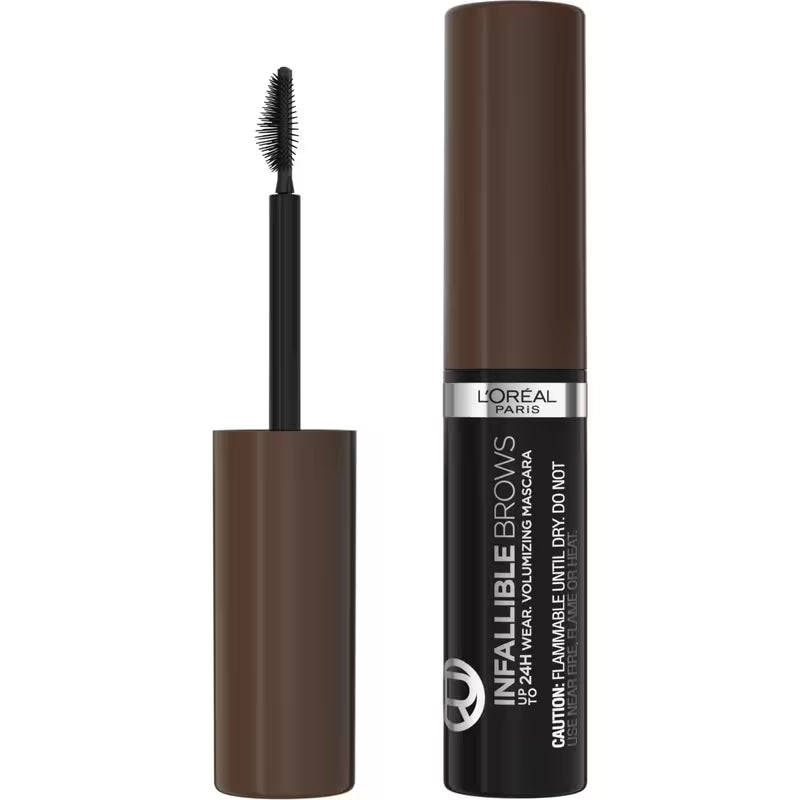 LOREAL INFALLIBLE 24H MASCARA BROW DARK BRUNETTE pack of 2