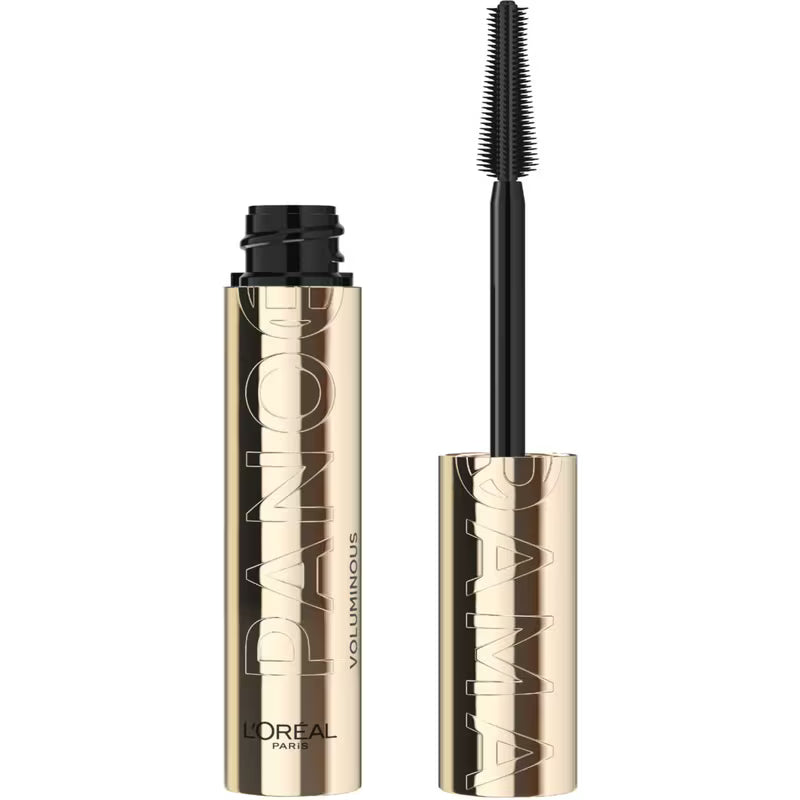 L'OREAL VOLUMINOUS PANORAMA MASCARA BLACK BROWN pack of 3