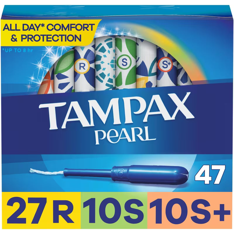 TAMPAX PEARL REG/SUPER/SUPER PLUS UNSCENTED 47