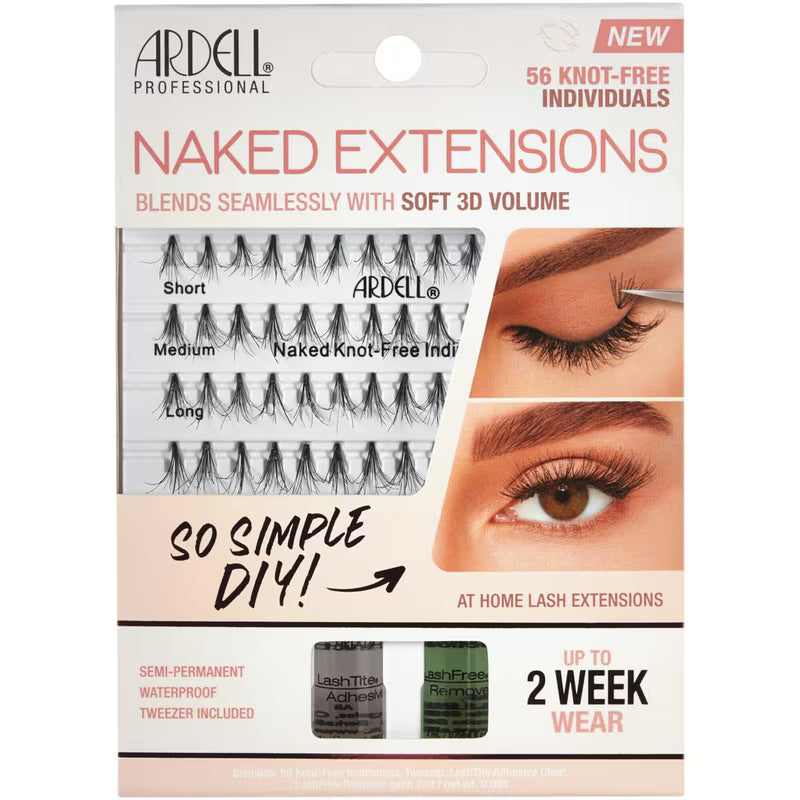 ARDELL NAKED DIY EYELASH EXTENSION pack of 4