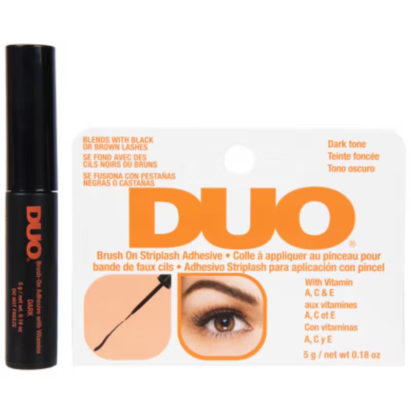 ARDELL DUO BRUSH STRIPLASH ADHESIVE DARK pack of 6