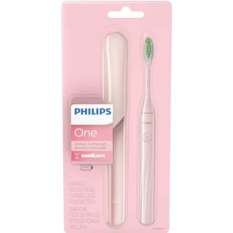PHILIPS ONE TOOTHBRUSH BATTERY PINK