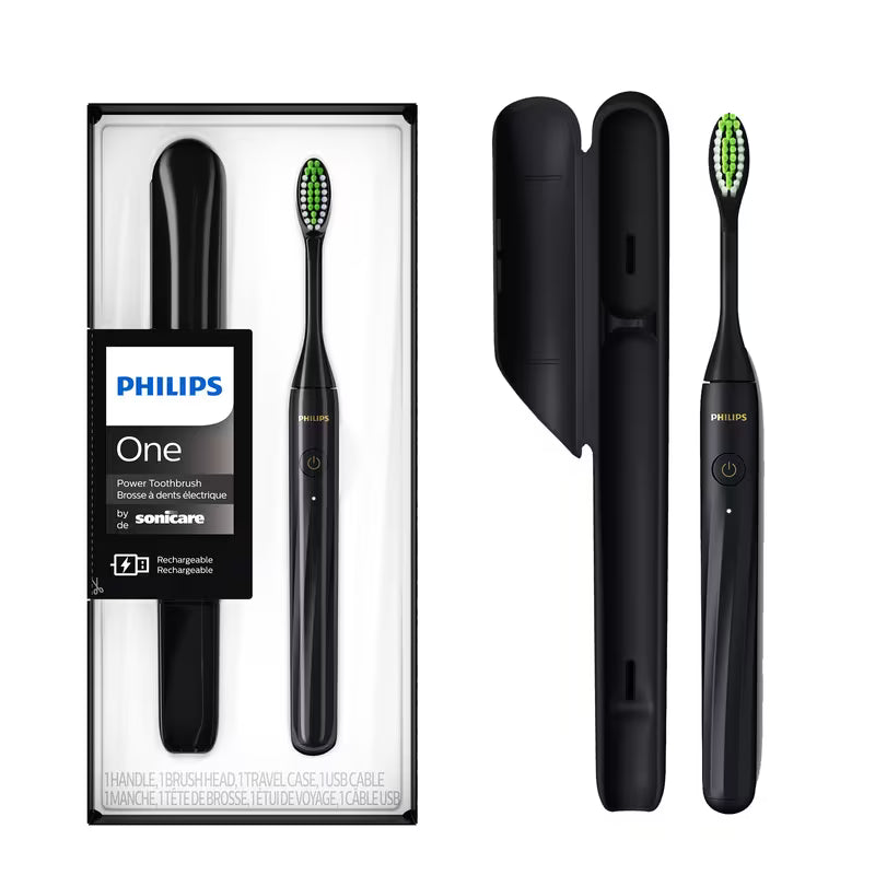 PHILIPS ONE TOOTHBRUSH RECHARGABLE BLACK