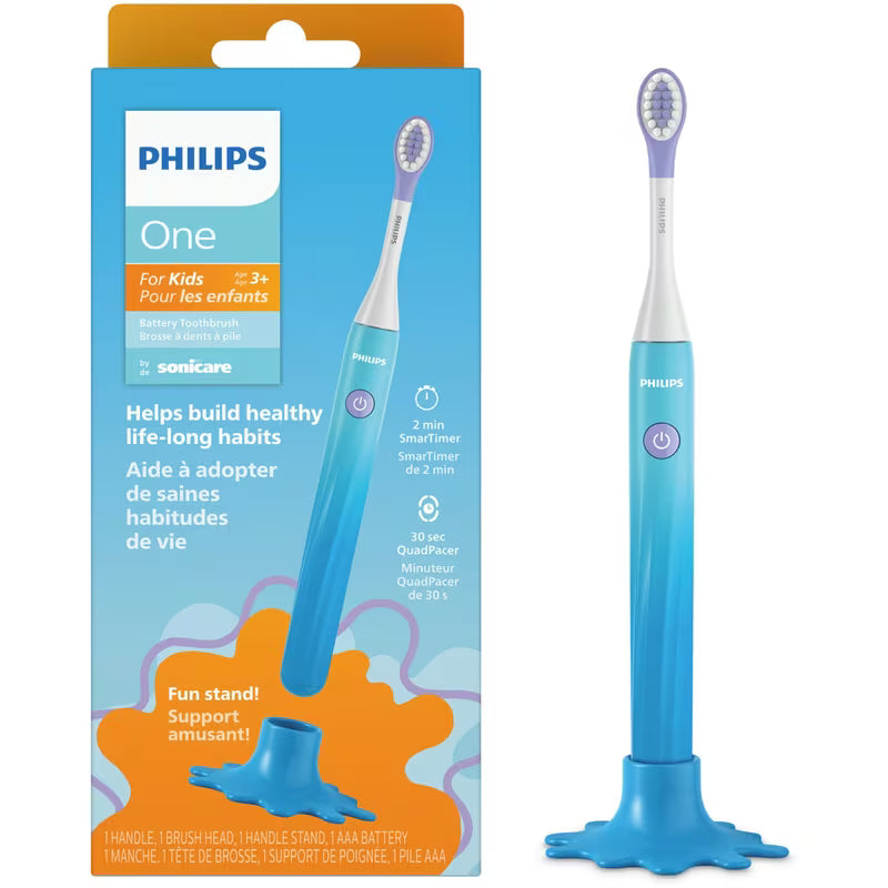 PHILIPS ONE TOOTHBRUSH BATTERY BLUE