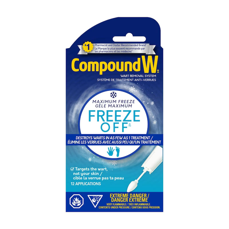 COMPOUND W FREEZE OFF APPLICATION 12 AEROSOL