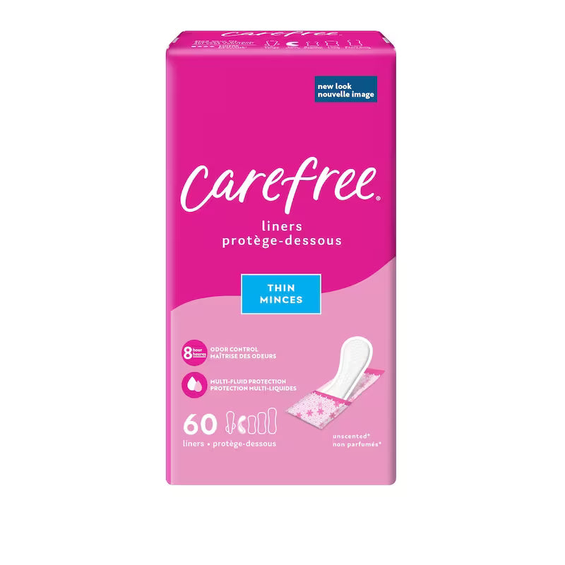 CAREFREE BODY SHAPE THINS TO GO 60 pack of 8