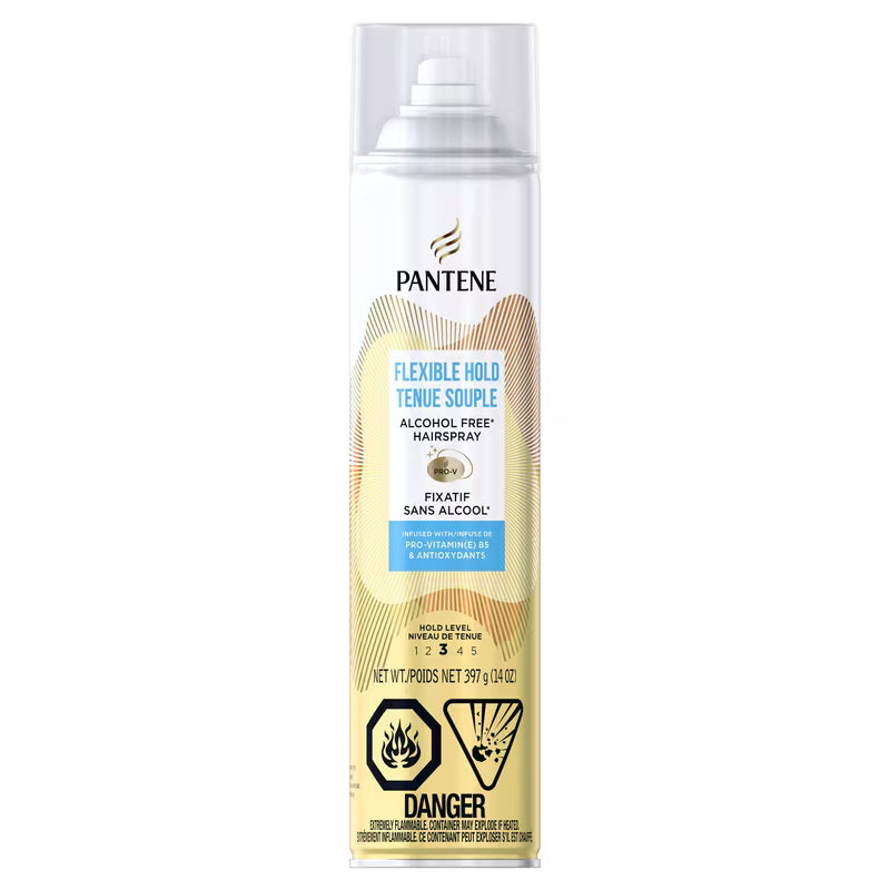 PANTENE HAIRSPRAY FLEX HOLD LEVEL#3 ALCOHOL FR397G