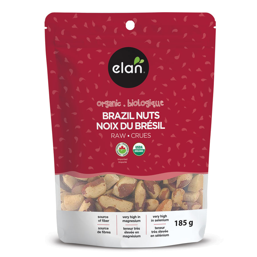 Elan Organics   Raw Brazil Nuts   185 g