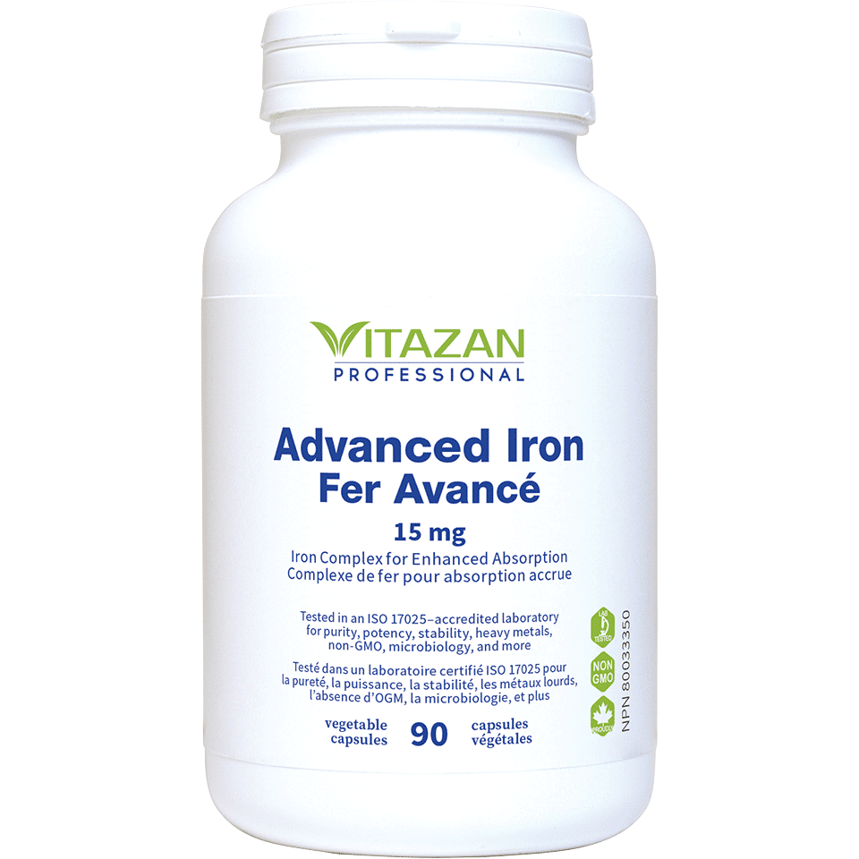 Vitazan Advanced Iron (15 mg · High Absorption) 90 capsules