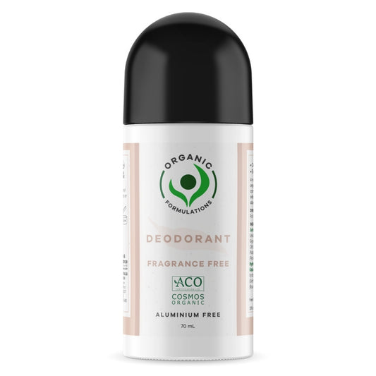 Organic Formulation - Natural Deodorant - Fragrance Free 70ml