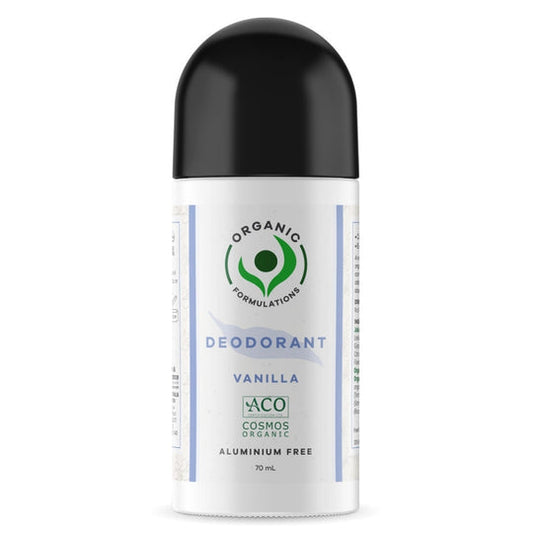 Organic Formulation - Natural Deodorant - Vanilla 70ml