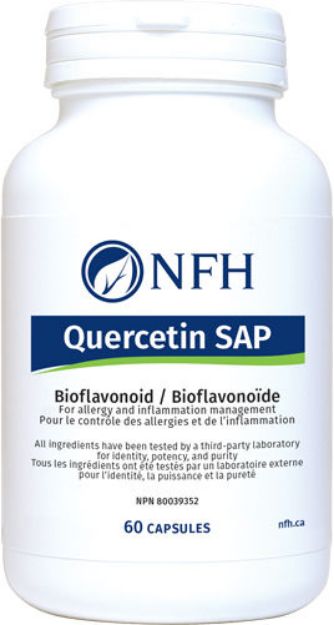 Quercetin SAP (500 mg quercetin, 100 mg bromelain/capsule) 60 capsules