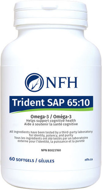 Trident SAP 65:10 (650 mg EPA, 100 mg DHA/softgel) 60 softgels -
