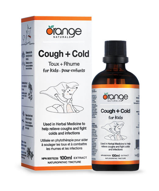 Orange Naturals      Kids Cough + Cold Tincture      100 mL