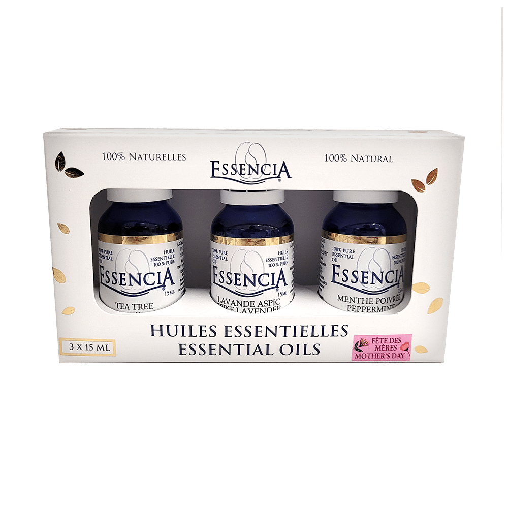 ESSENCIA Mothers Day Giftset E.O. Trio 3 × 15 mL