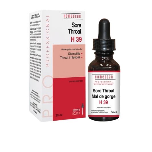 HOMEOCAN PROFESSIONAL - DROPS    H39 Sore Throat    30 ml