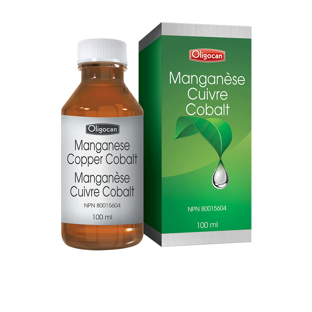 OLIGOCAN - TRACE MINERALS    Manganese-Cobalt-Copper    100 ml