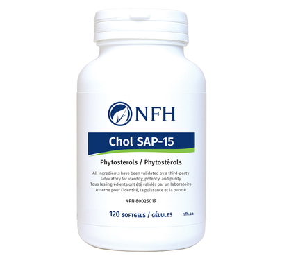 NFH Chol SAP-15 (350 mg free plant sterols/softgel) 120 softgels