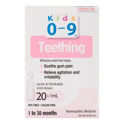 Homeocan    KIDS 0-9     Unit-doses Teething    20 x 1 ml
