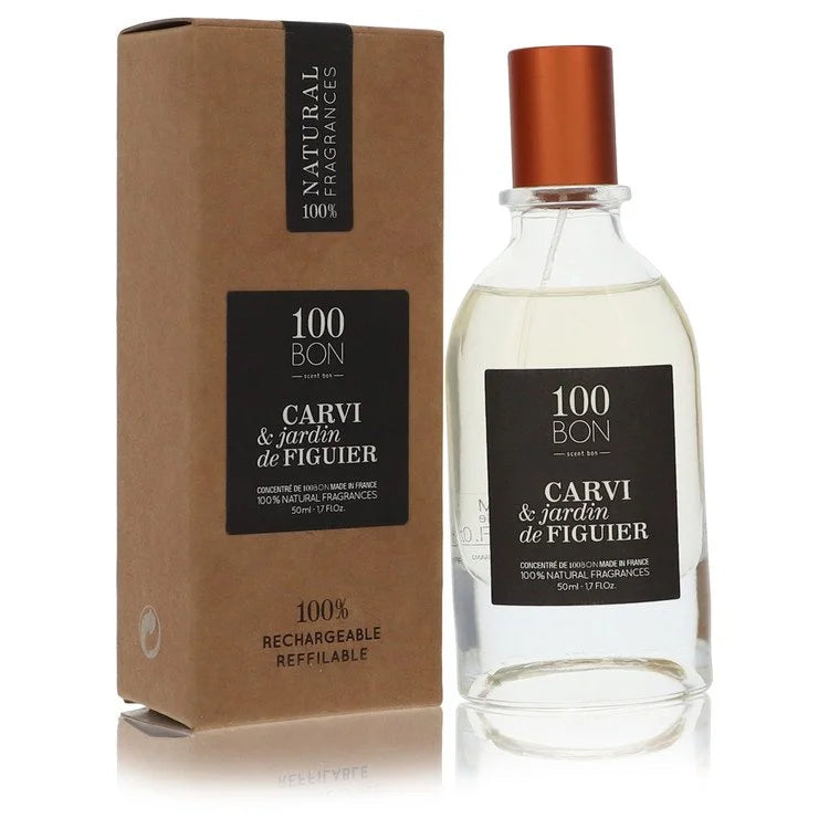 100 Bon Men 100 Bon Carvi & Jardin De Figuier 50 ml Concentree De Parfum Spray (Unisex Refillable)