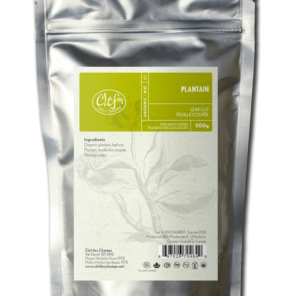 Clef Des Champs - PLANTAIN leaf organic 500 GR