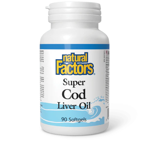 Natural Factors   Super Cod Liver Oil   90 sglssgls