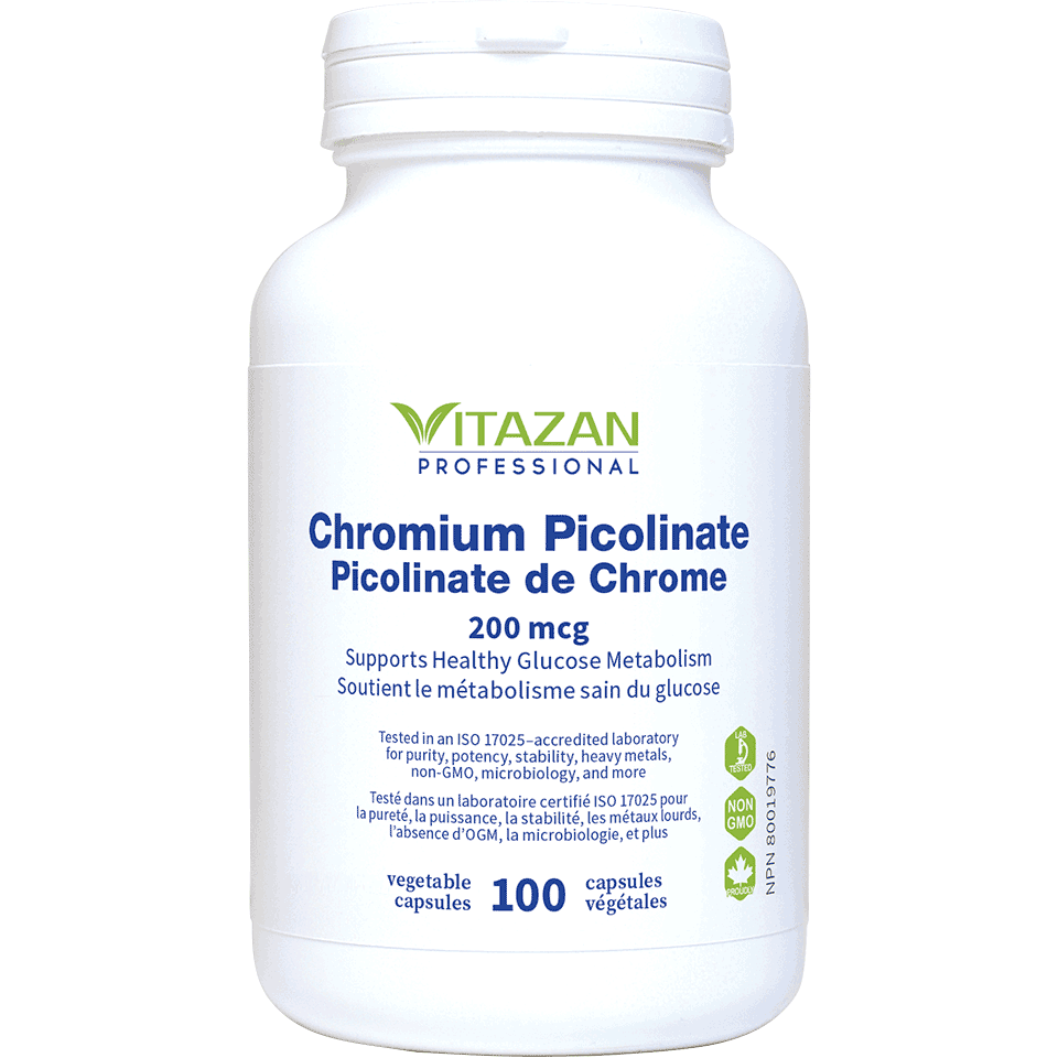 Vitazan Chromium Picolinate (200 mcg) 100 capsules