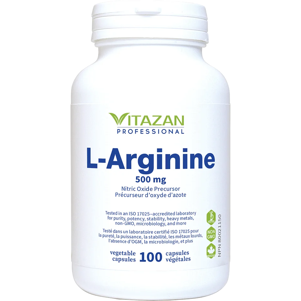 Vitazan L-Arginine (500 mg · Amino Acid) 100 capsules