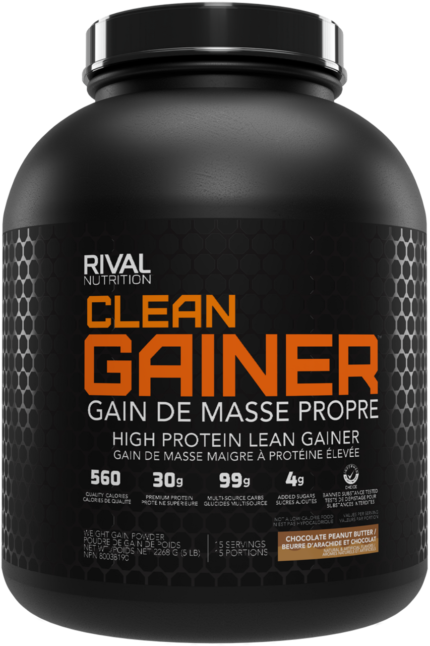 RIVALUS CLEAN GAINER 5lbs CHOCOLATE PEANUT BUTTER