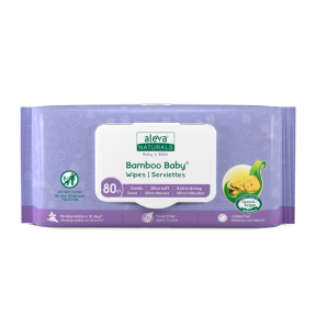ALEVA NATURALS    Bamboo Baby Diapers & wipes    ALEVA NATURALS    Bamboo Baby Diapers & wipes    Baby Wipes 80ct