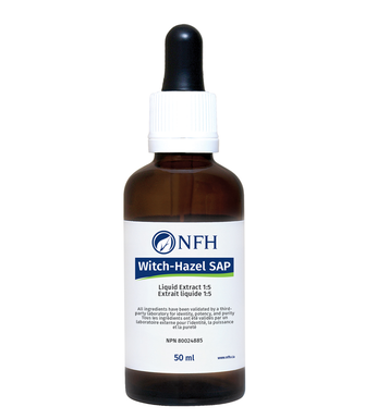 Nutritional Fundamentals for Health Witch-Hazel SAP (300 mg dried equivalent witch hazel/38 drops) 50 ml