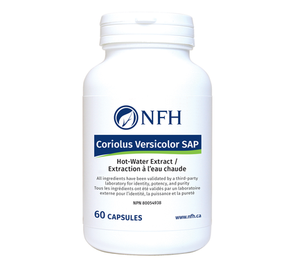 Nutritional Fundamentals for Health Coriolus Versicolor SAP (500 mg Coriolus versicolor/capsule) 60 capsules