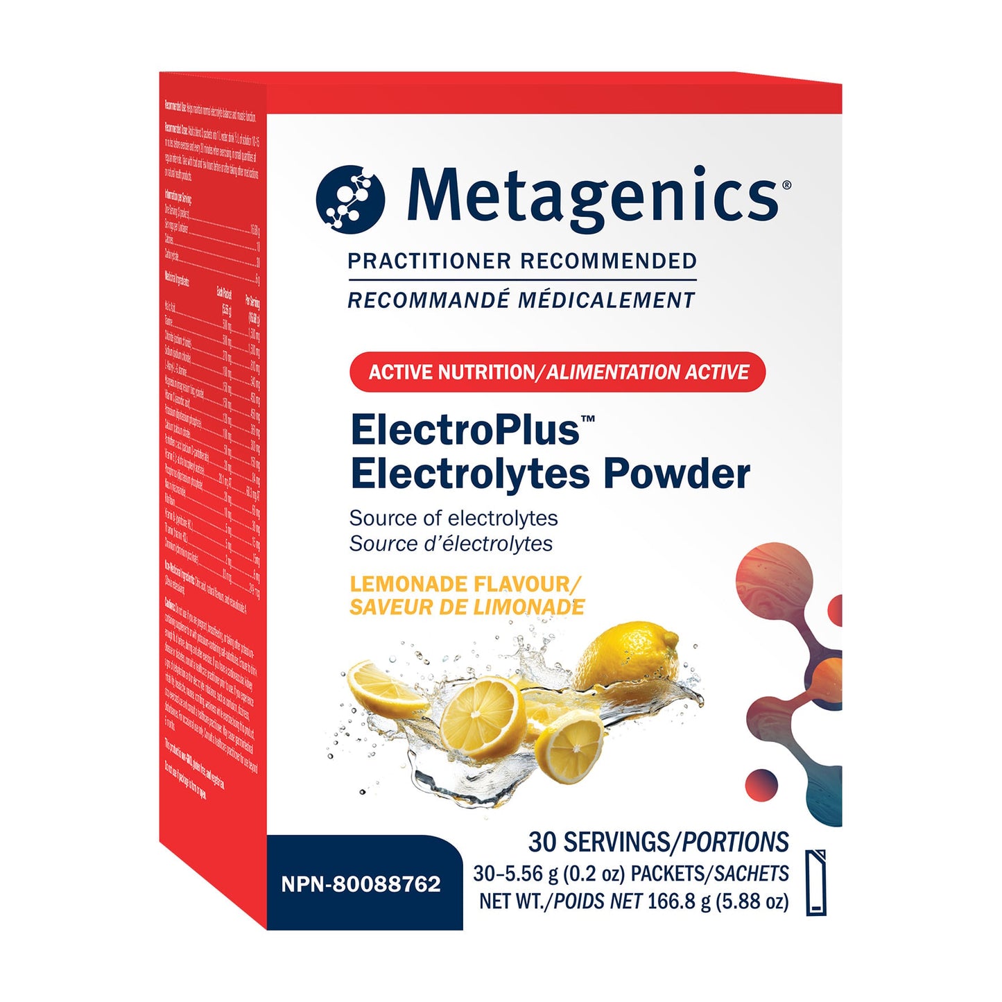Metagenics ElectroPlus Lemonade (formerly Endura) 30 PK 30Count