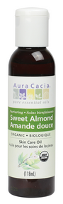 AURA CACIA Org SweetAlmond SkinCare Oil 118mL