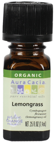 Aura Cacia   Lemongrass Certified Organic EO 7ml