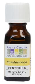AURA CACIA Sandalwood Oil,Centering 15mL
