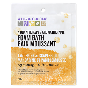 Aura Cacia-Tangerine/Grapefruit Foam Bath 71g