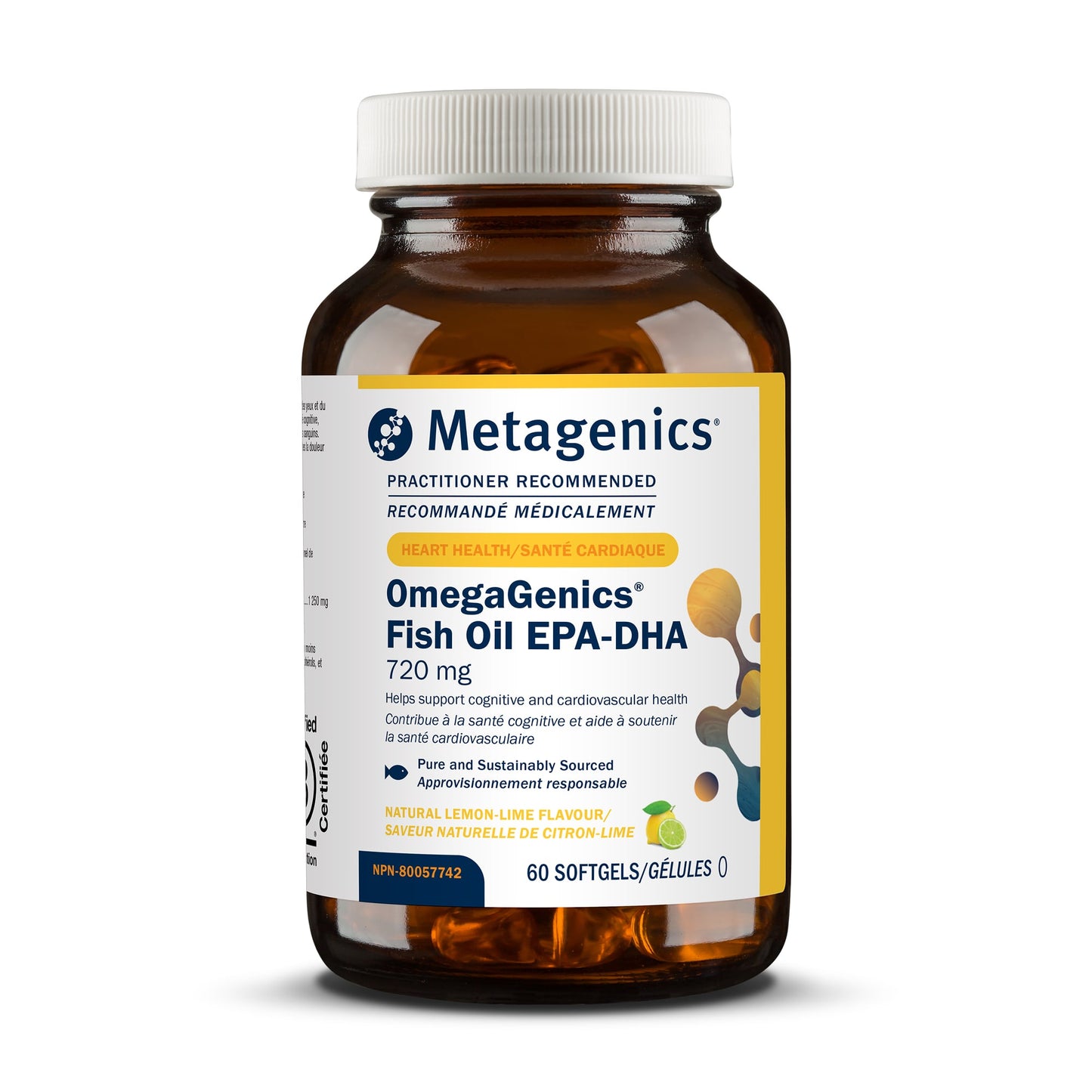 Metagenics OmegaGenics Fish Oil EPA-DHA 720 mg 60Capsules