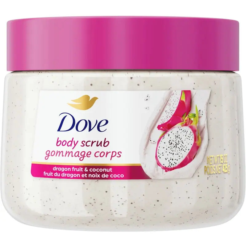DOVE BODY SCRUB DRAGON FRUIT 425G
