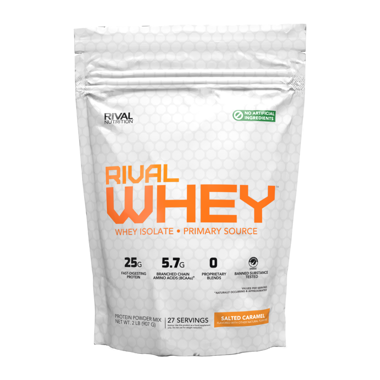 RIVALUS RIVALWHEY NATURAL 2lbs SALTED CARAMEL
