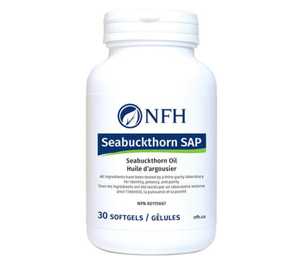 NFH Seabuckthorn SAP (1000 mg seabuckthorn/softgel) 30 softgels