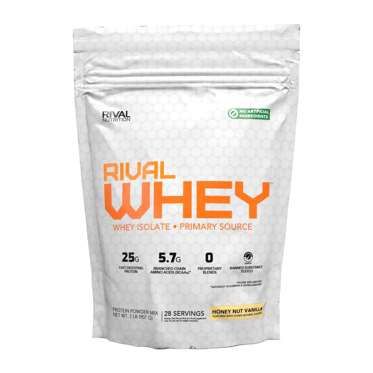 RIVALUS RIVALWHEY NATURAL 2lbs HONEY NUT VANILLA
