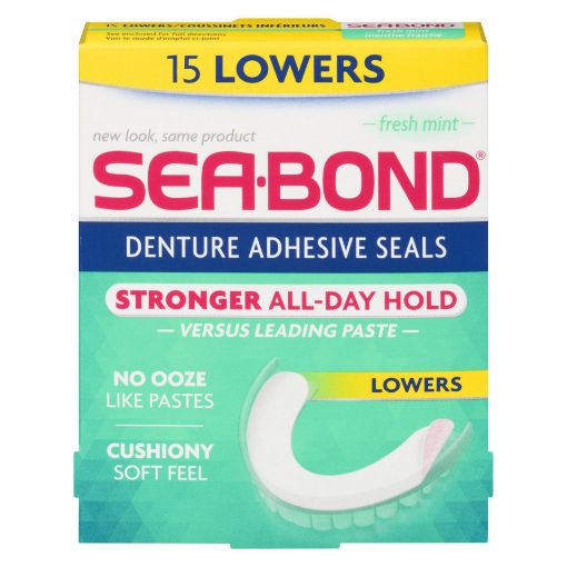 SEA BOND DENTURE ADH MINT LOW 15